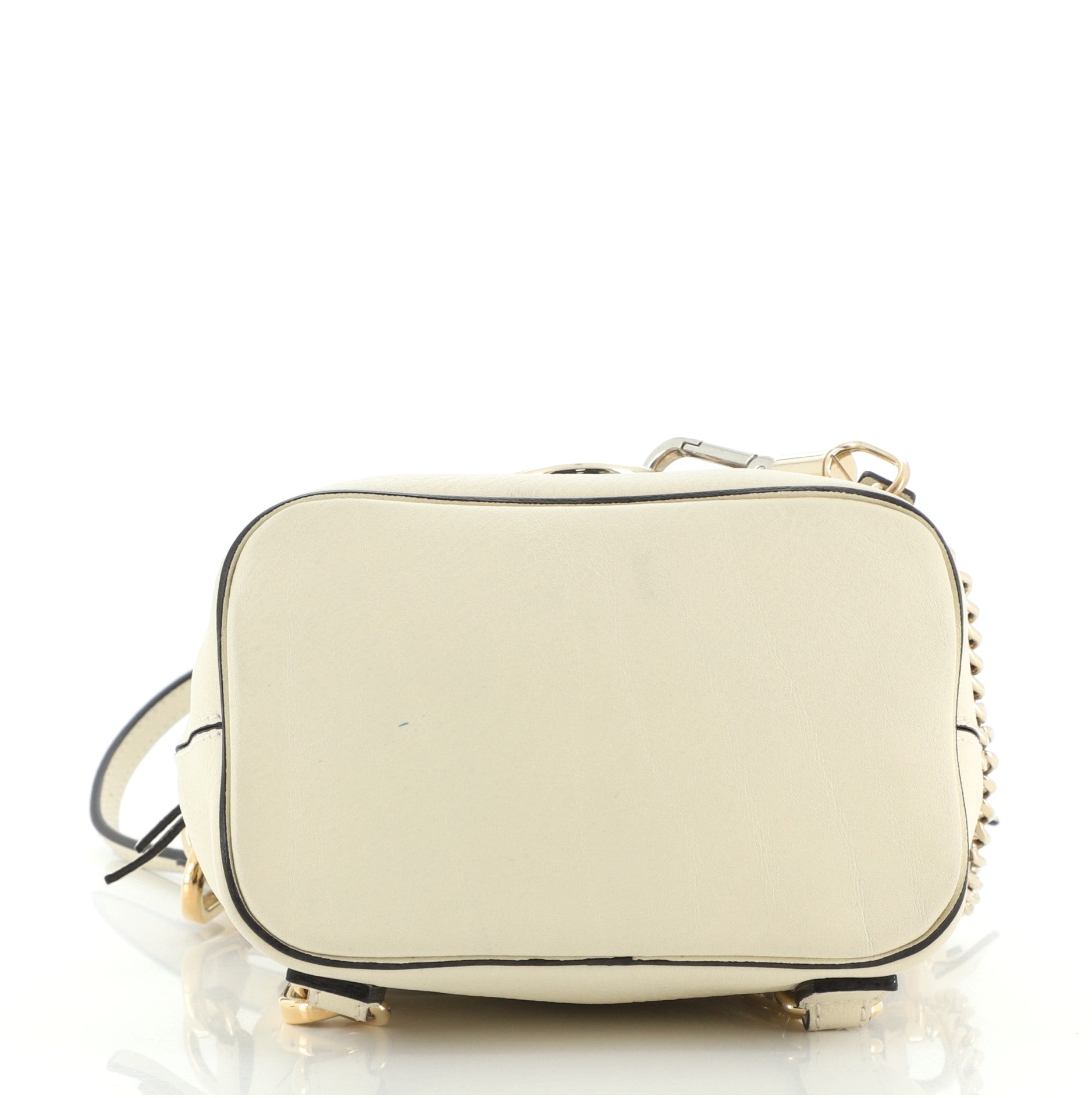 Faye Backpack Leather and Suede Mini