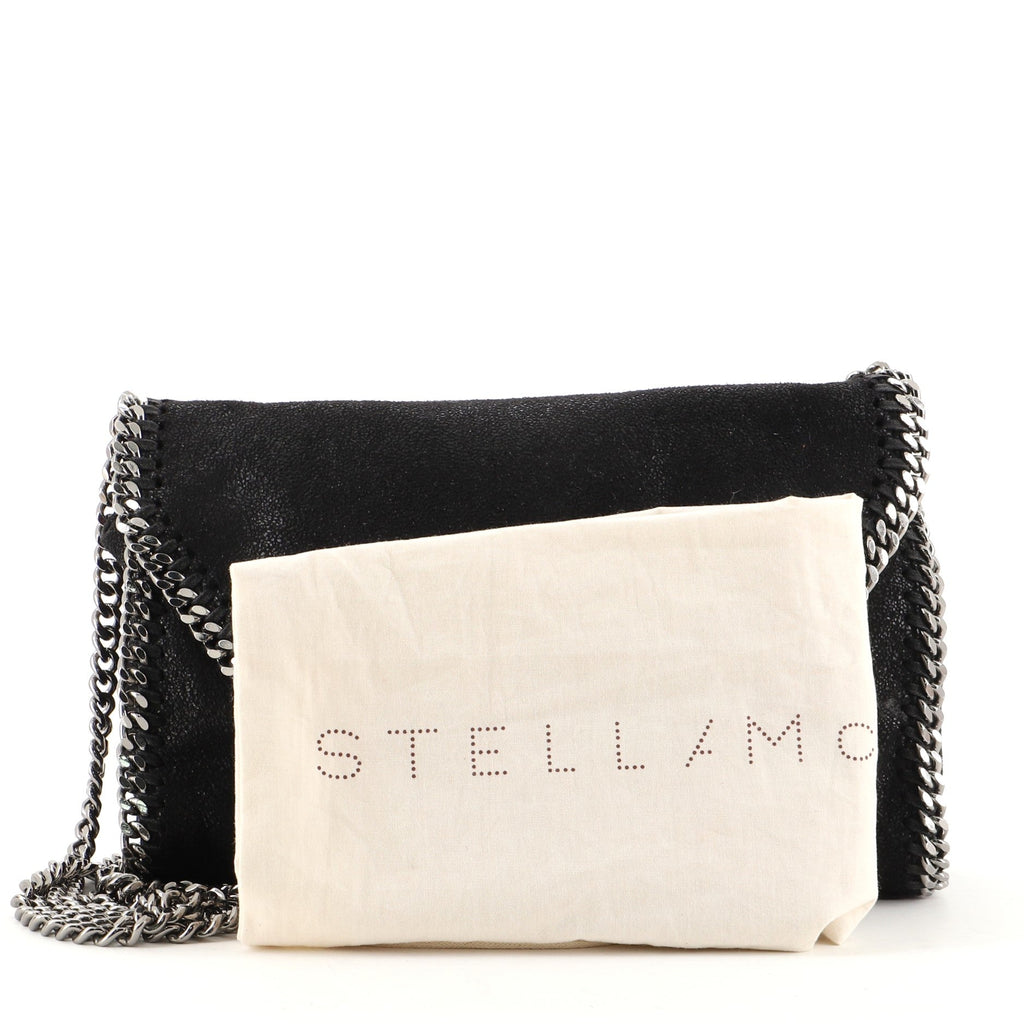 Falabella Fold Over Flap Crossbody Bag Shaggy Deer Mini