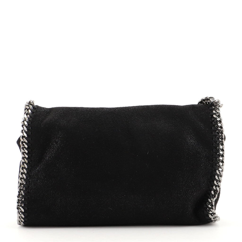Falabella Fold Over Flap Crossbody Bag Shaggy Deer Mini