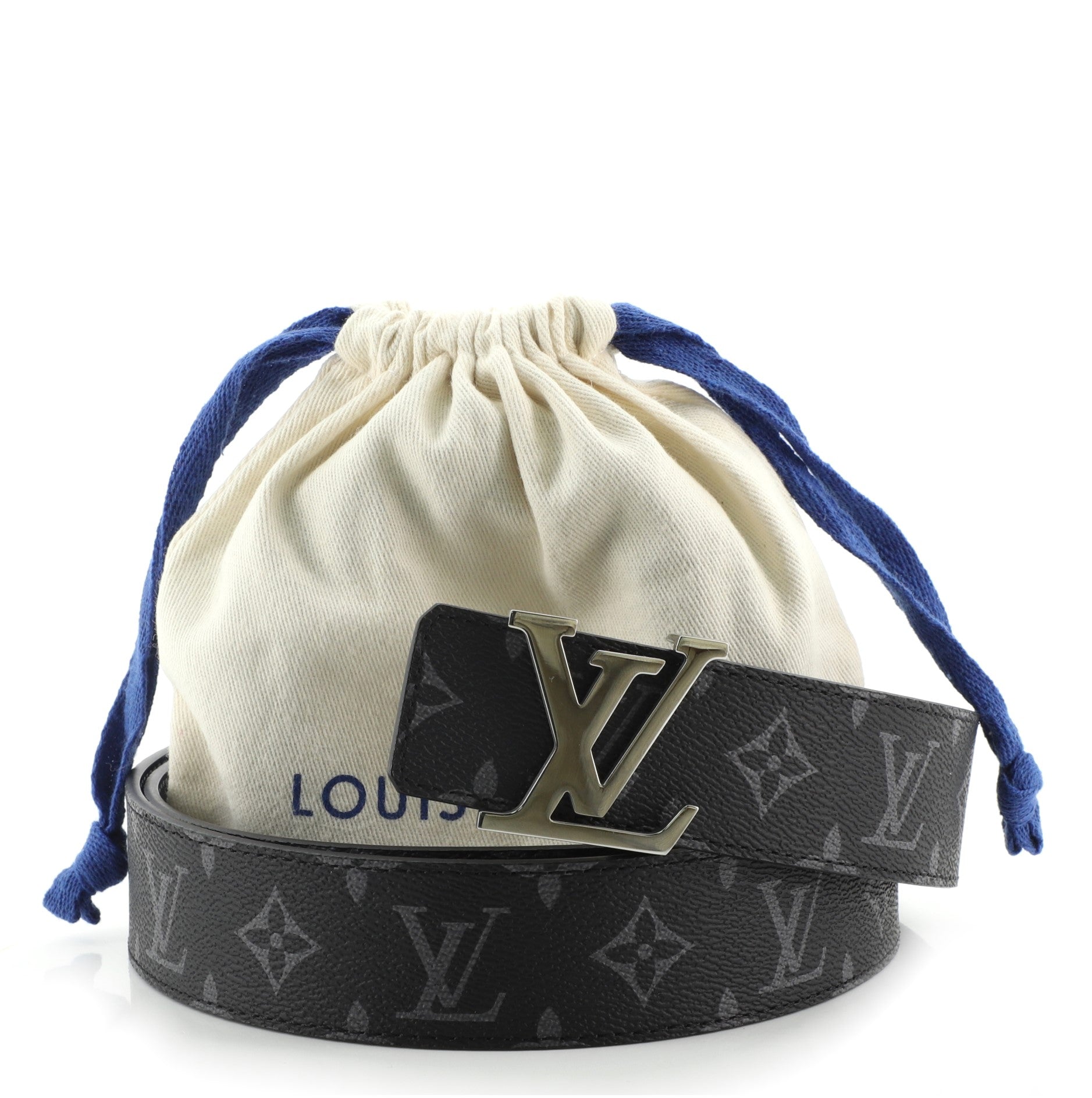LV Initiales Belt Monogram Canvas Wide 100