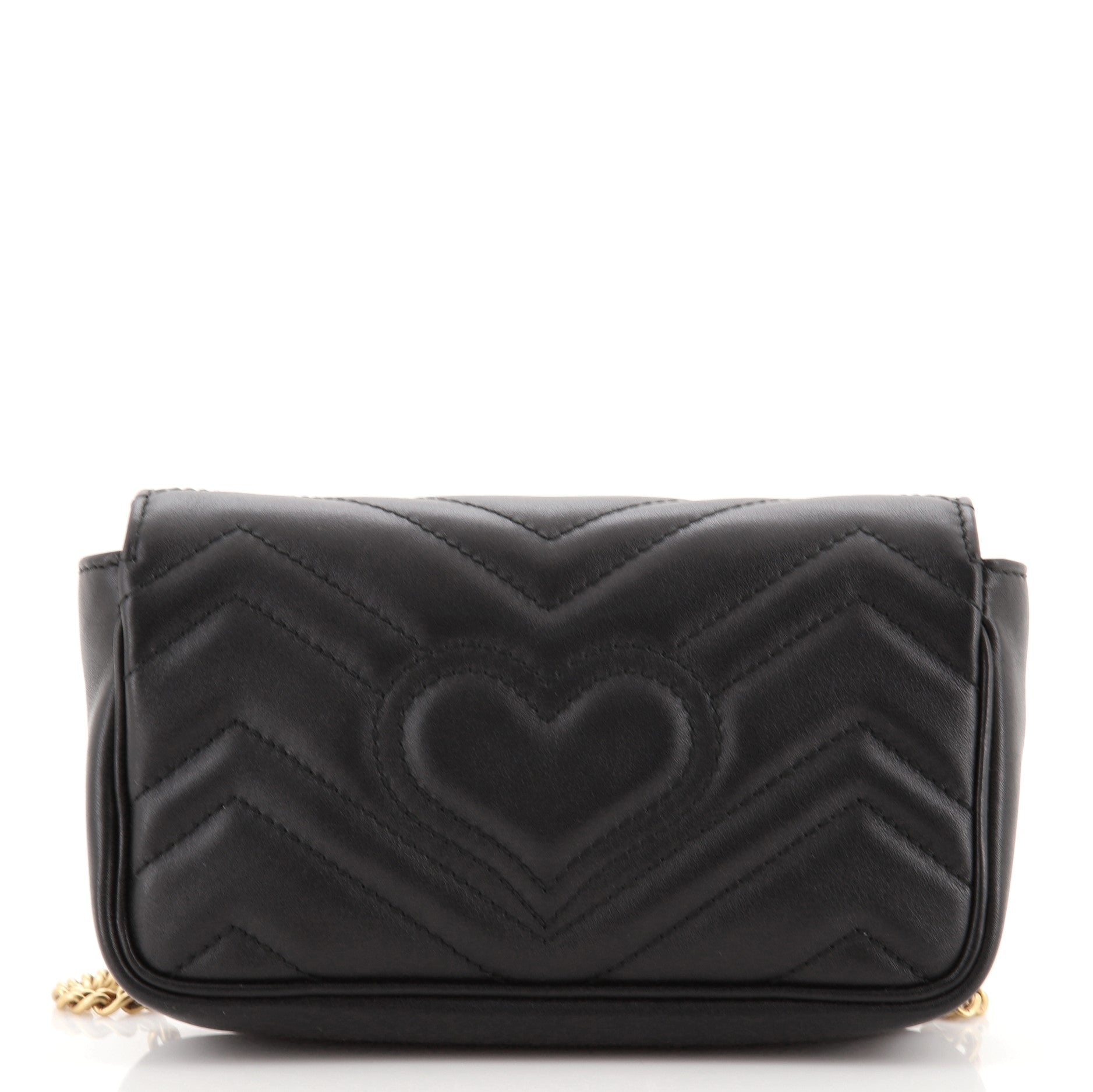 GG Marmont Flap Bag Matelasse Leather Super Mini