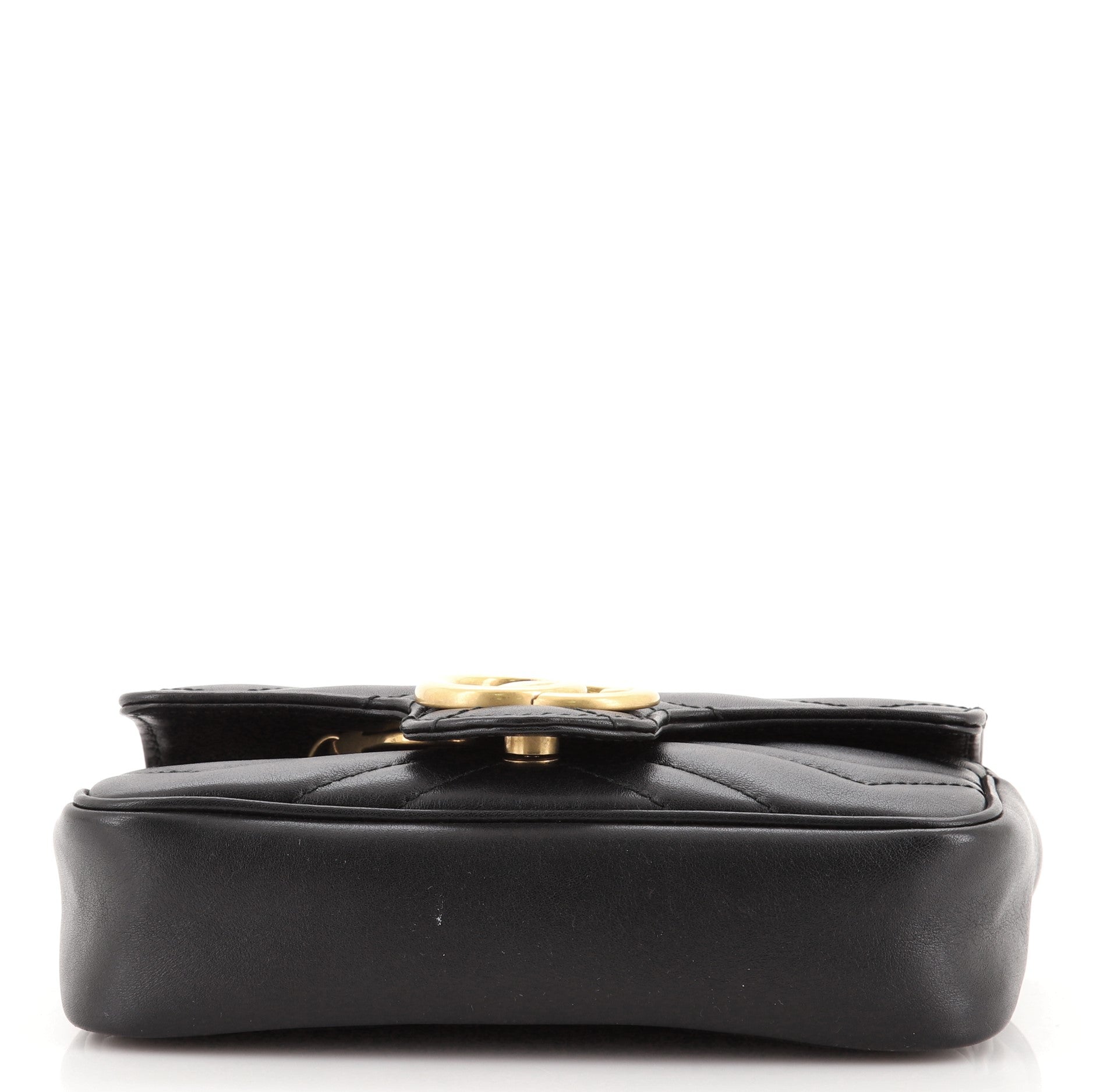 GG Marmont Flap Bag Matelasse Leather Super Mini