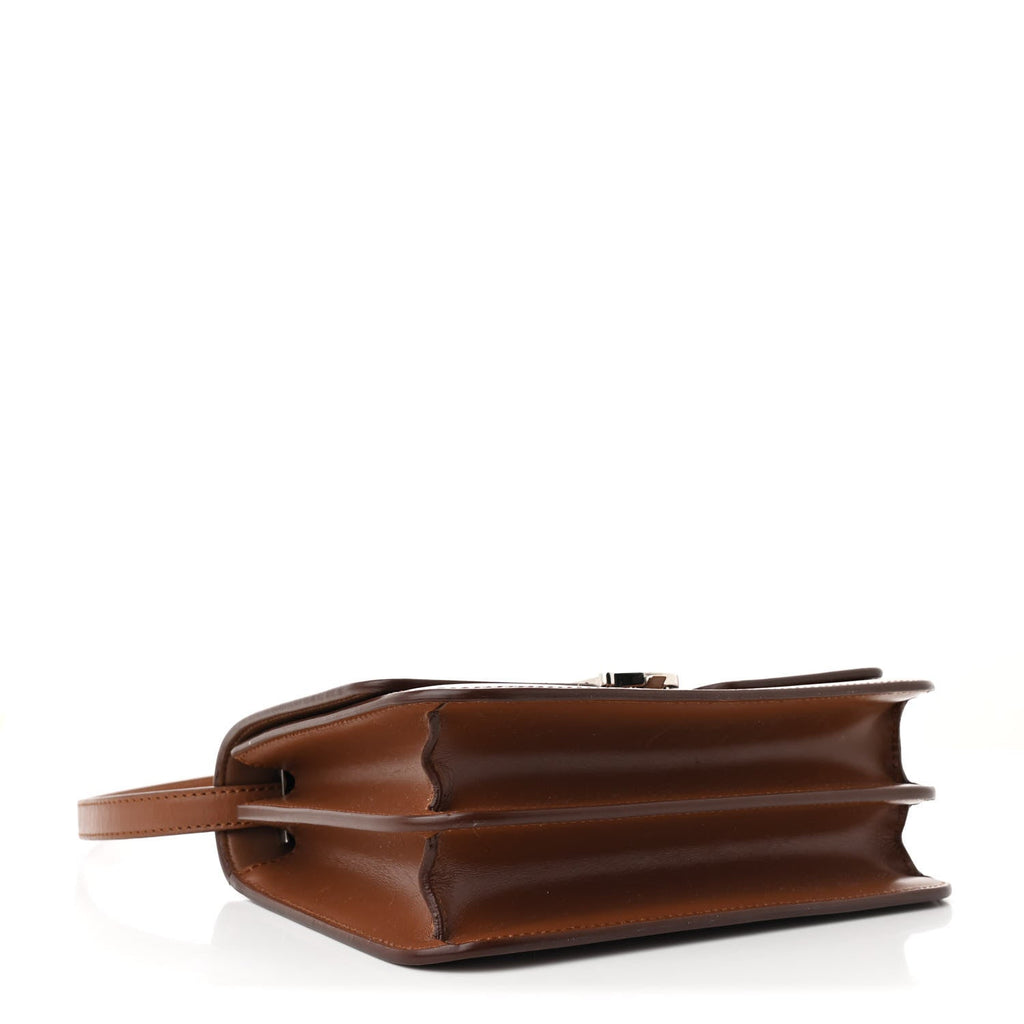 Calfskin Small TB Bag Malt Brown