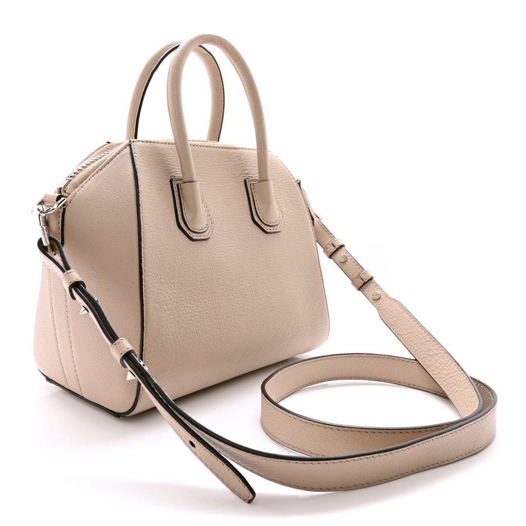 Sugar Goatskin Mini Antigona Dune