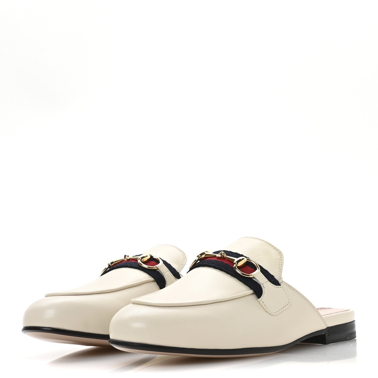 Malaga Kid Web Womens Princetown Slippers 35.5 Mystic White