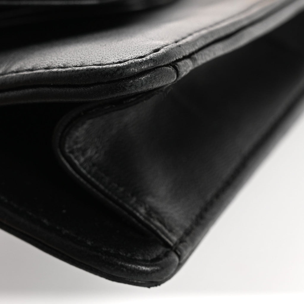 Lambskin Evening In Egypt Clutch Black
