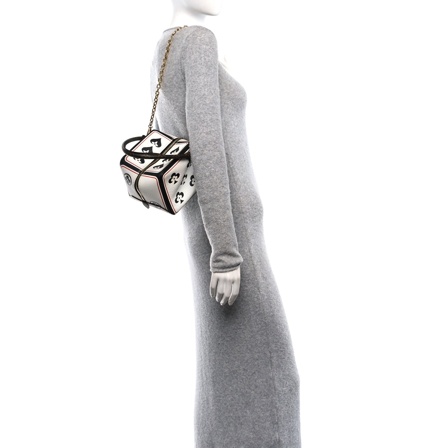 Taurillon Game On Square Dice Bag White