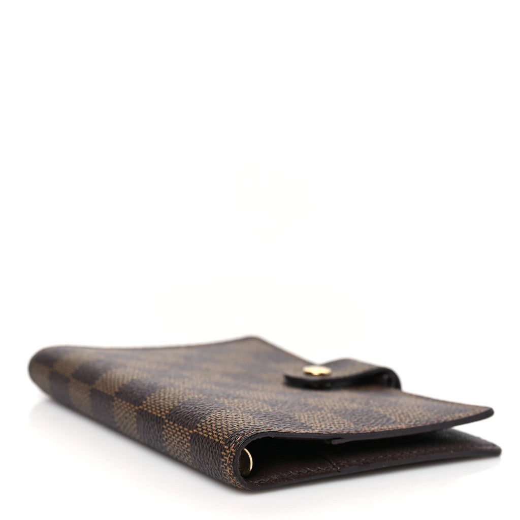 Damier Ebene Small Ring Agenda Cover
