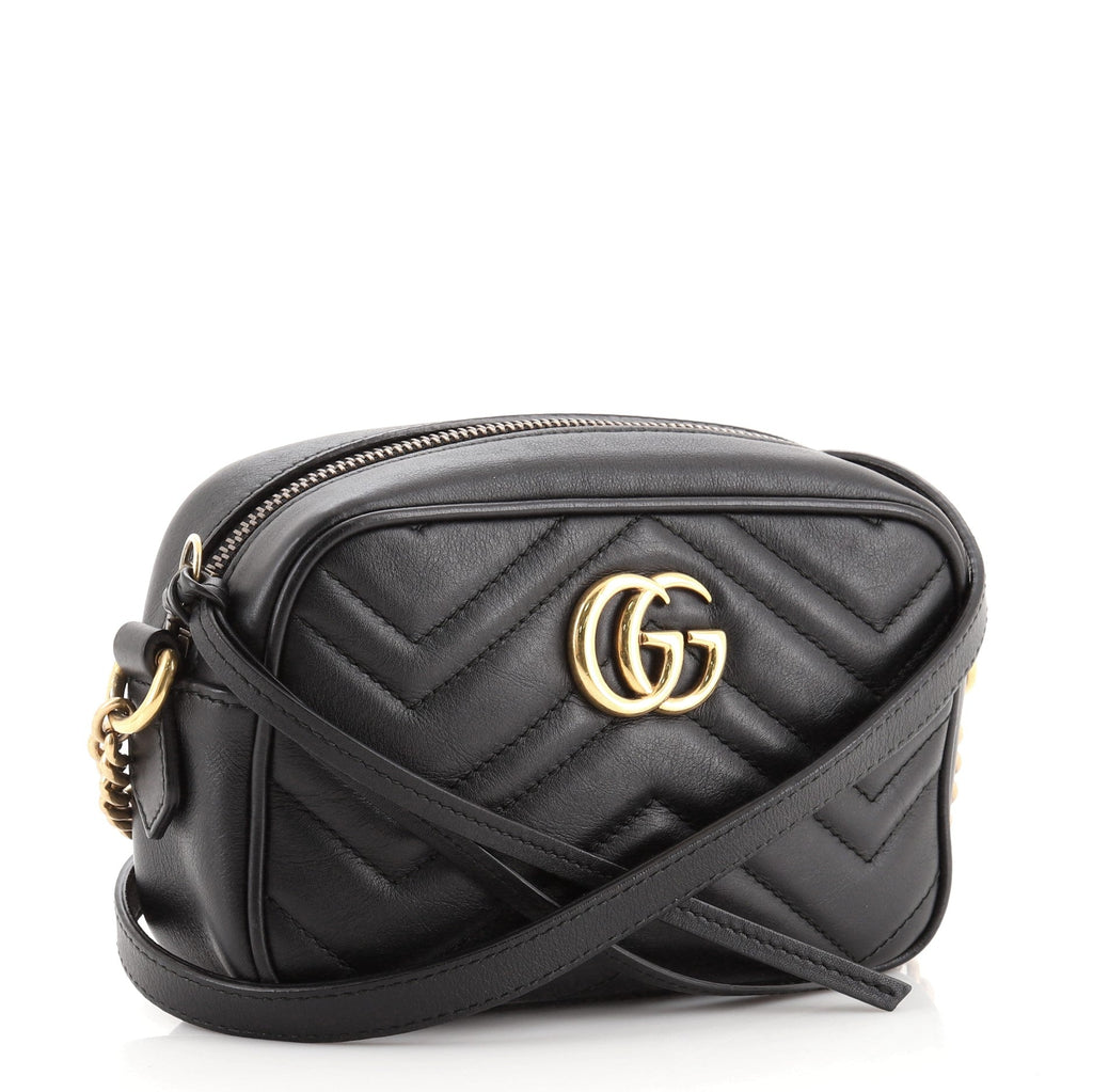 GG Marmont Shoulder Bag Matelasse Leather Mini