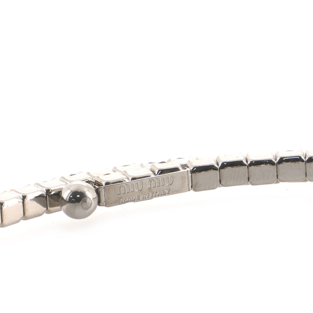 Star Choker Necklace Crystal Embellished Metal