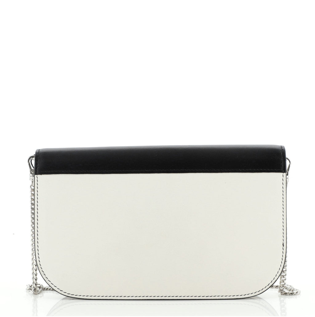 Bar Lock Chain Clutch City Calf Small