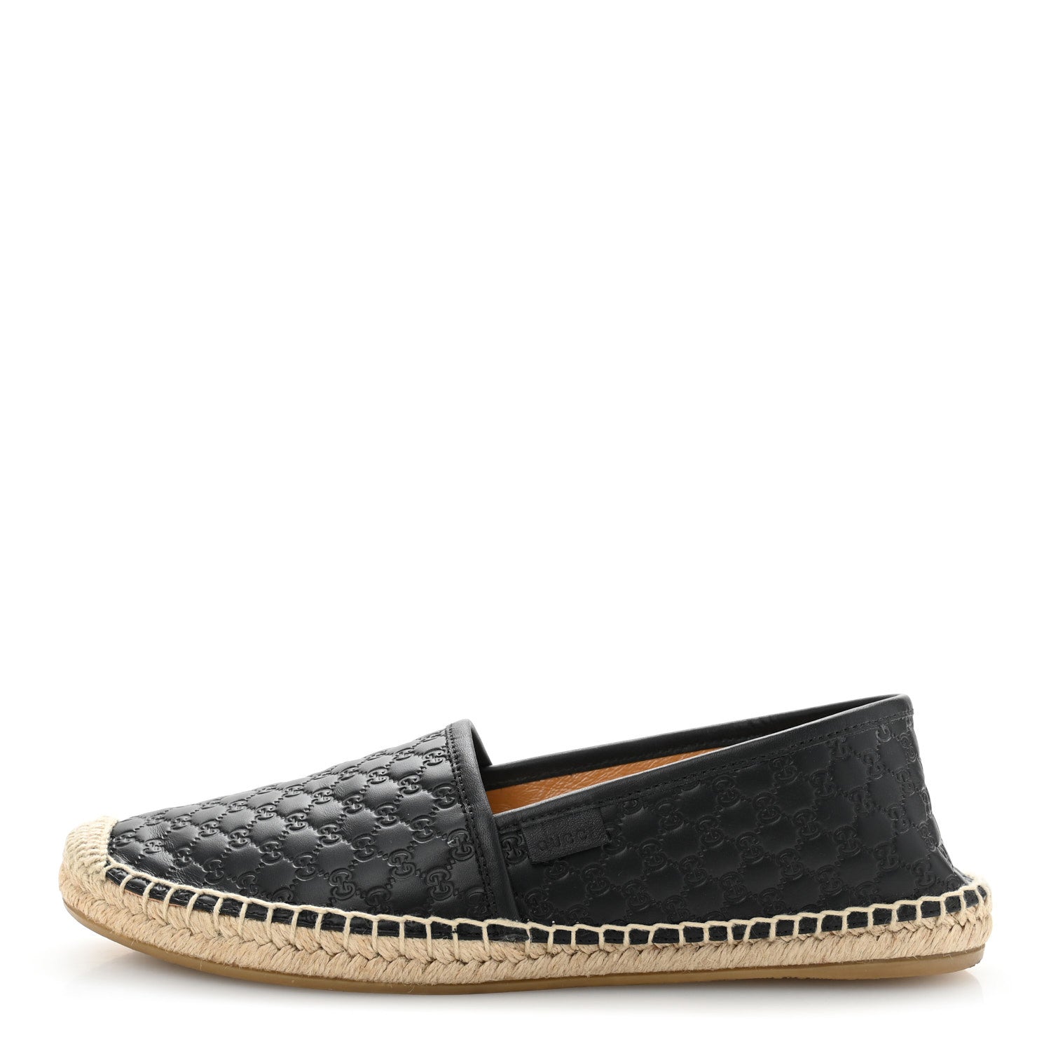 Microguccissima Signature Espadrilles 37.5 Black