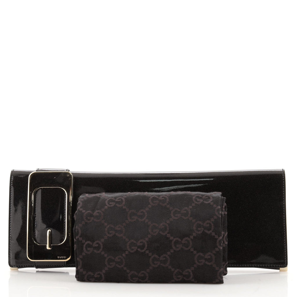 Buckle Flap Clutch Patent Large