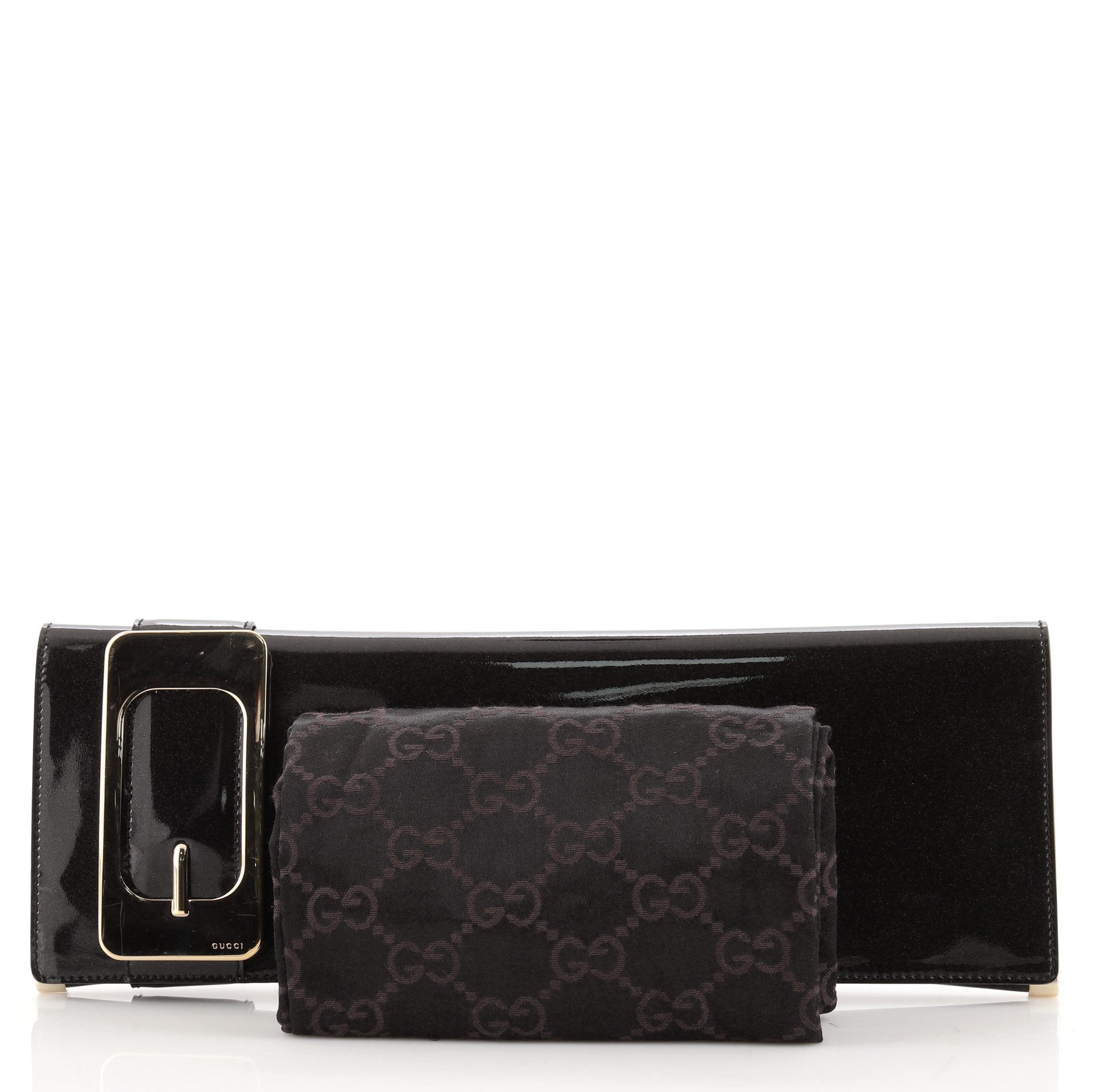 Buckle Flap Clutch Patent Large