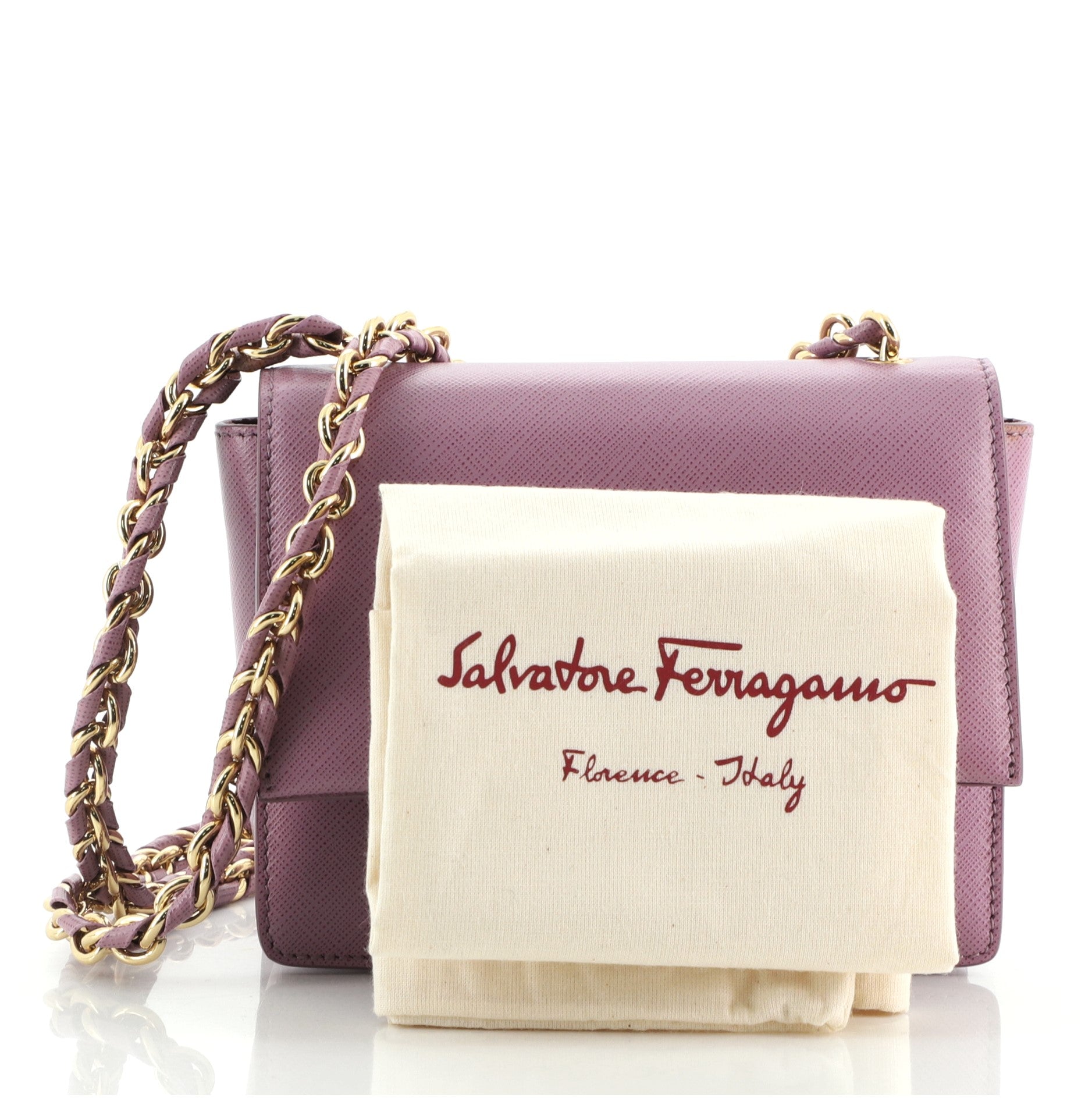 Ginny Crossbody Bag Saffiano Leather Mini