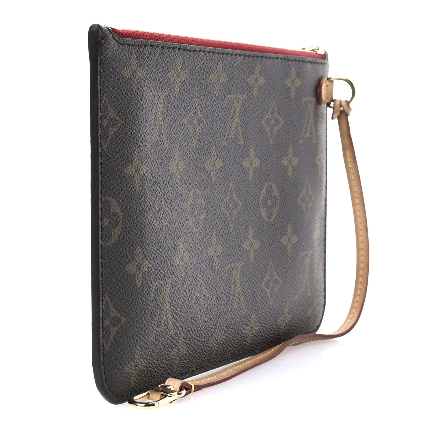 Monogram Neverfull MM GM Pochette Cherry