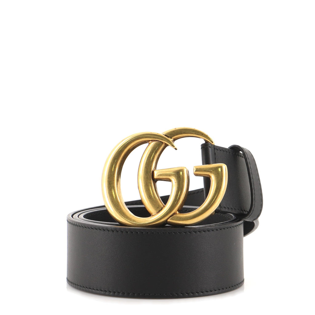 GG Marmont Belt Leather Wide 75