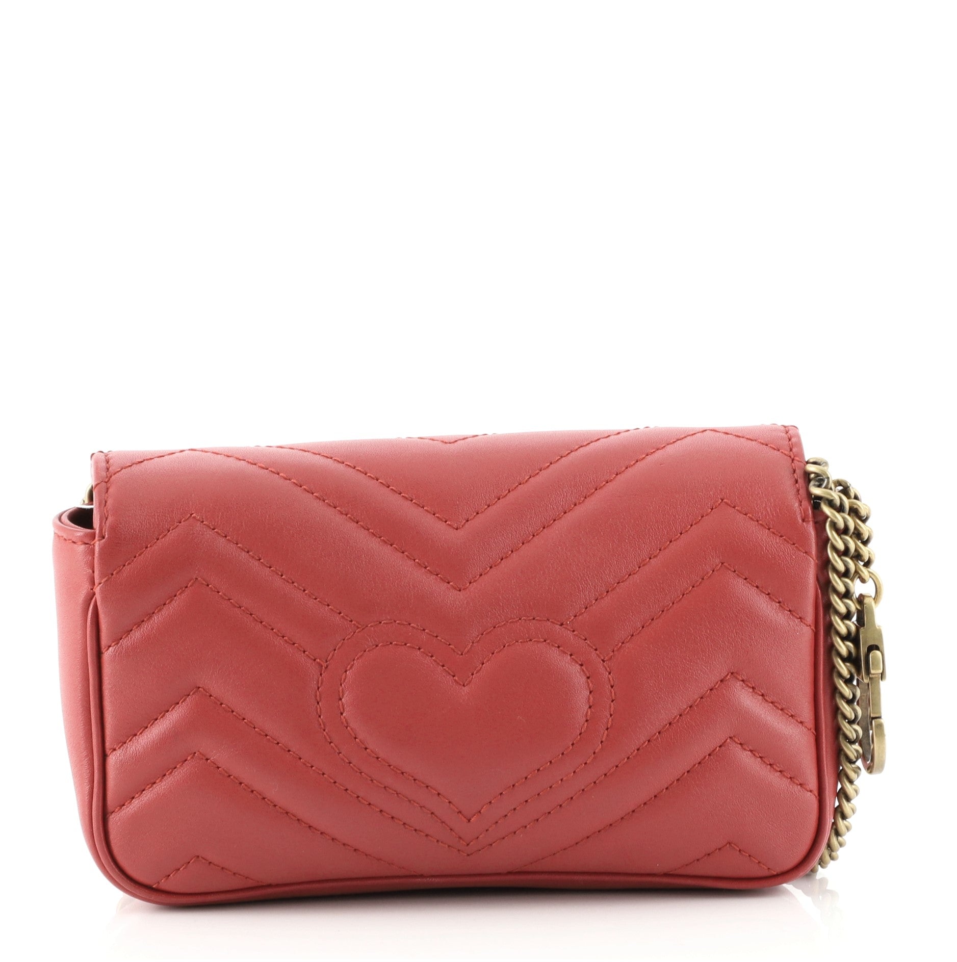 GG Marmont Flap Bag Matelasse Leather Super Mini