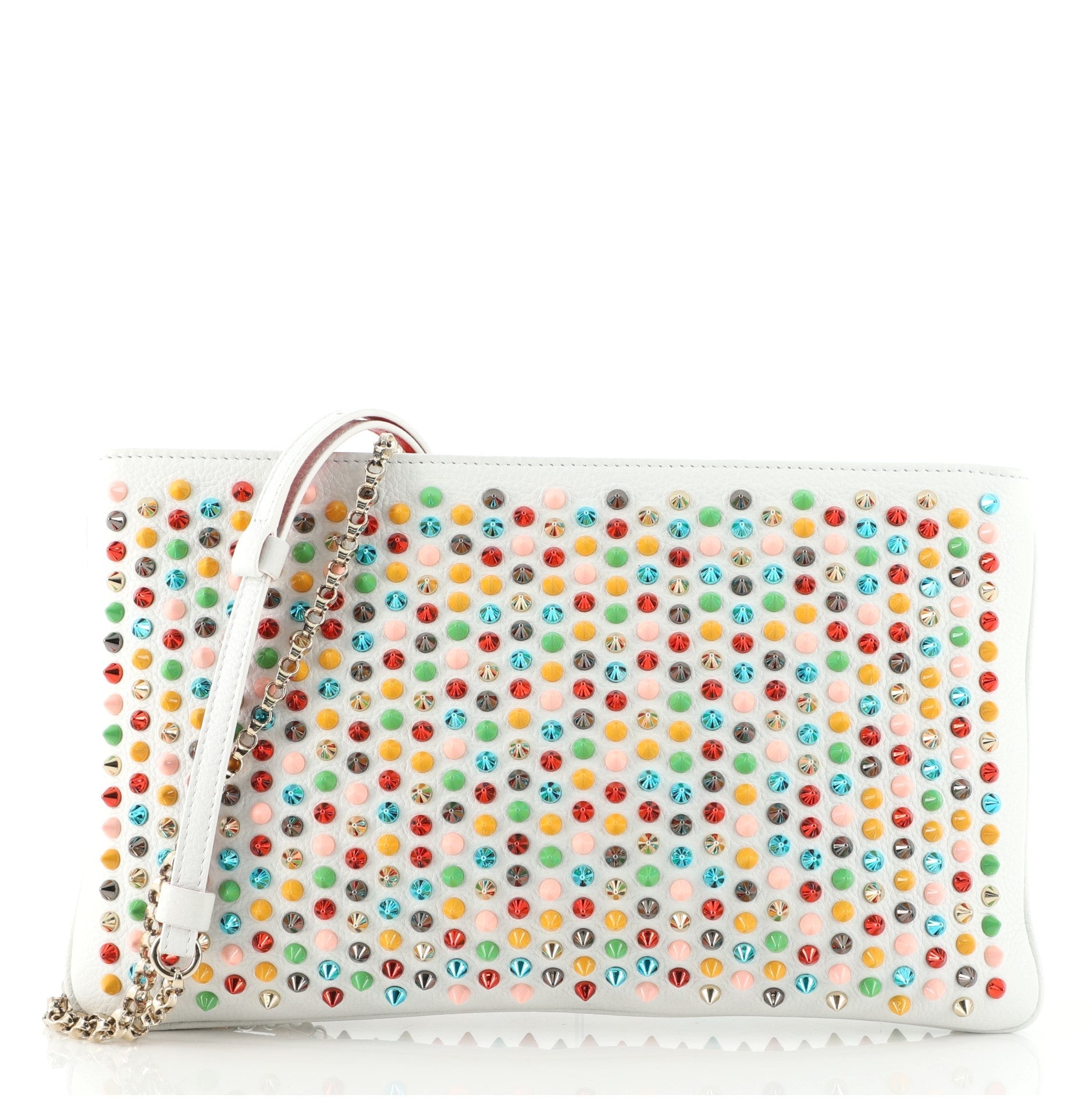 Loubiclutch Spiked Leather