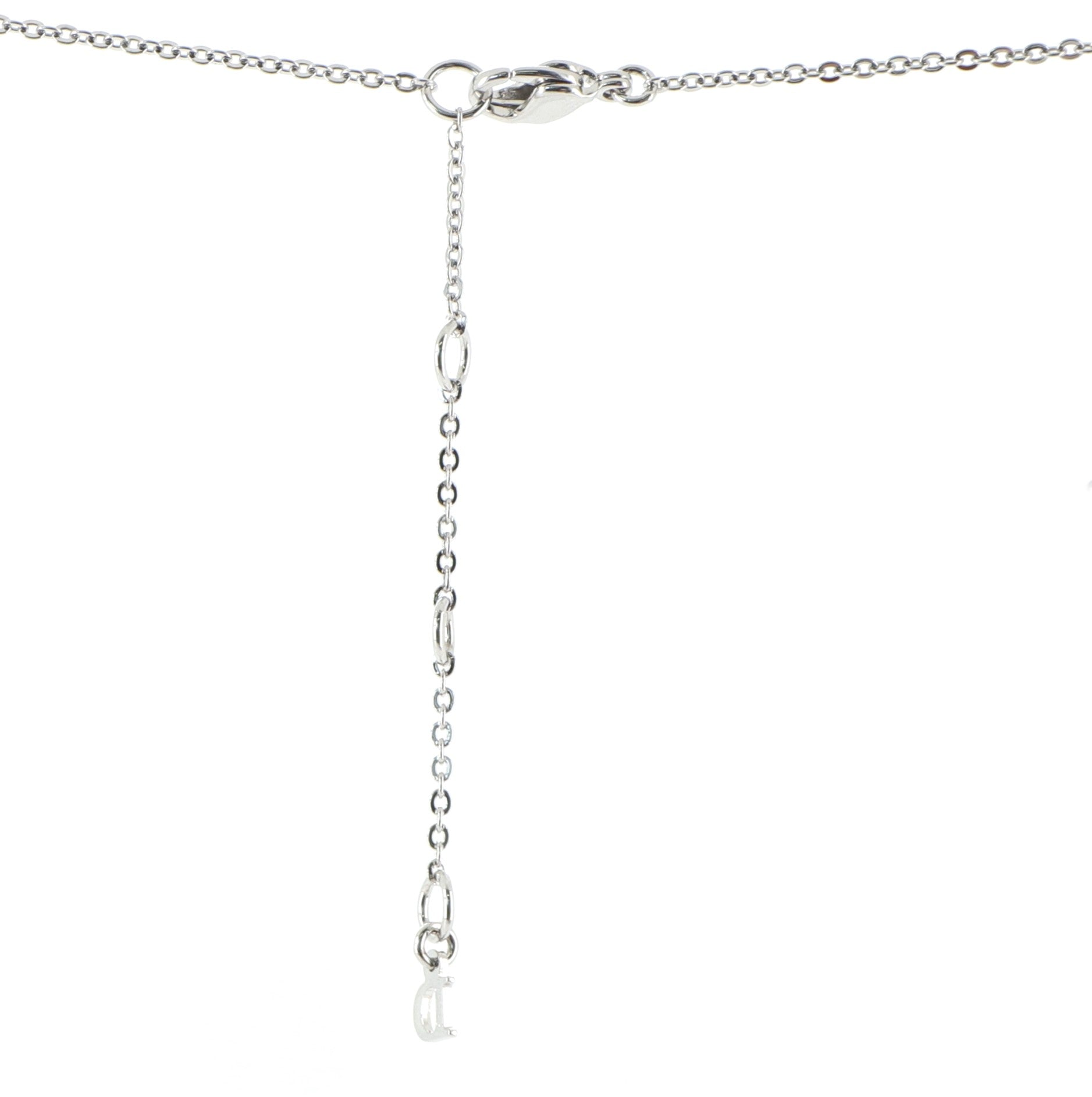 Vintage Heart Drop Pendant Necklace Metal and Beads