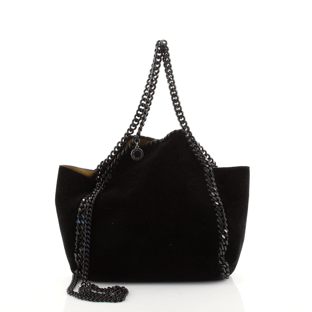 Falabella Reversible Tote Shaggy Deer Mini