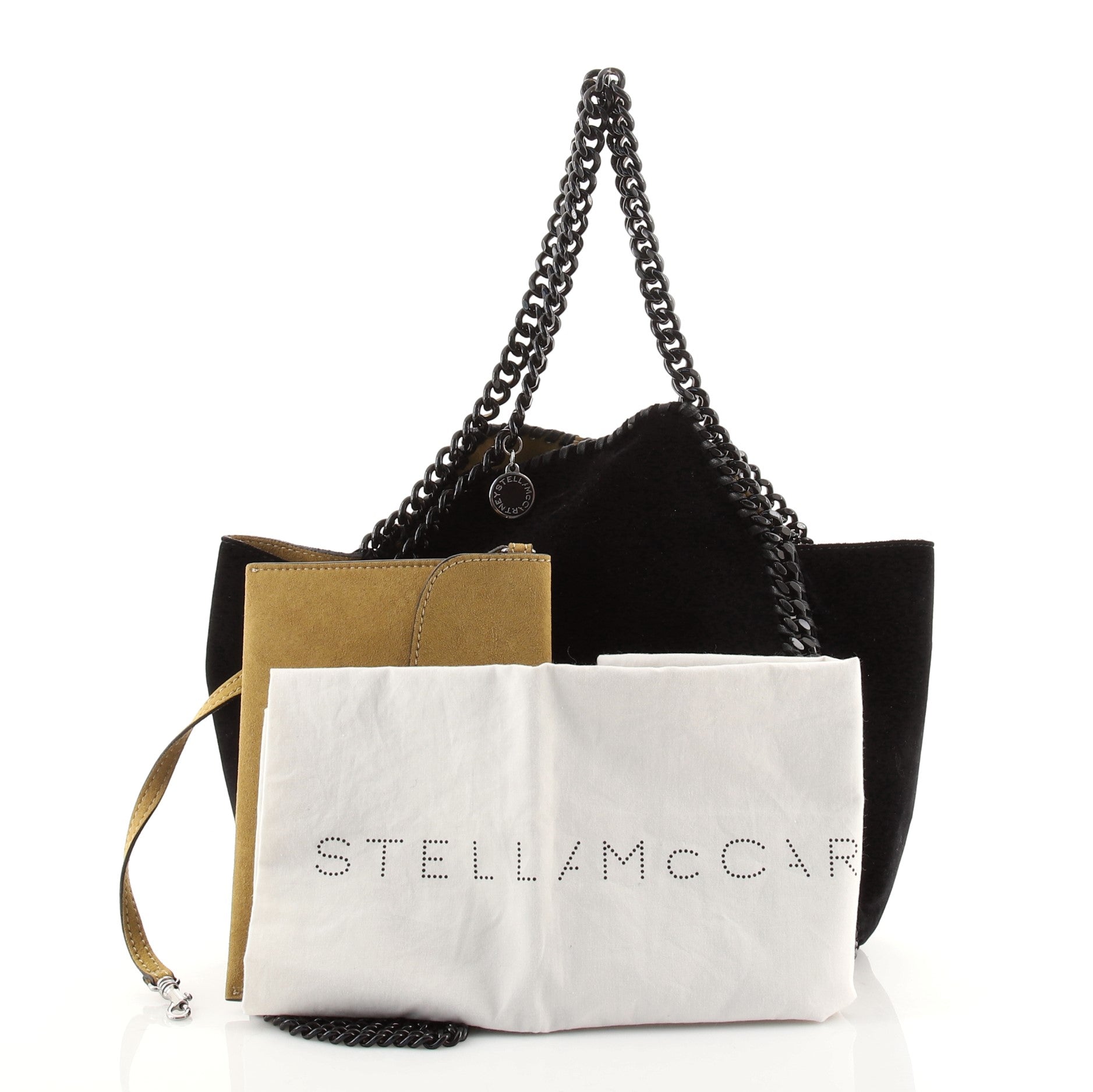 Falabella Reversible Tote Shaggy Deer Mini