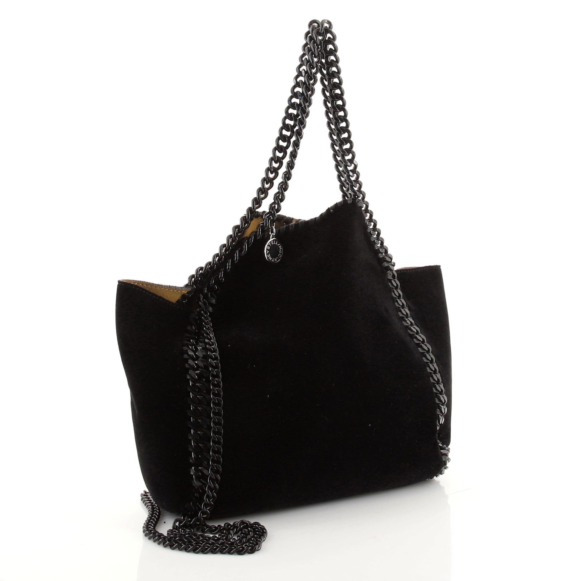 Falabella Reversible Tote Shaggy Deer Mini