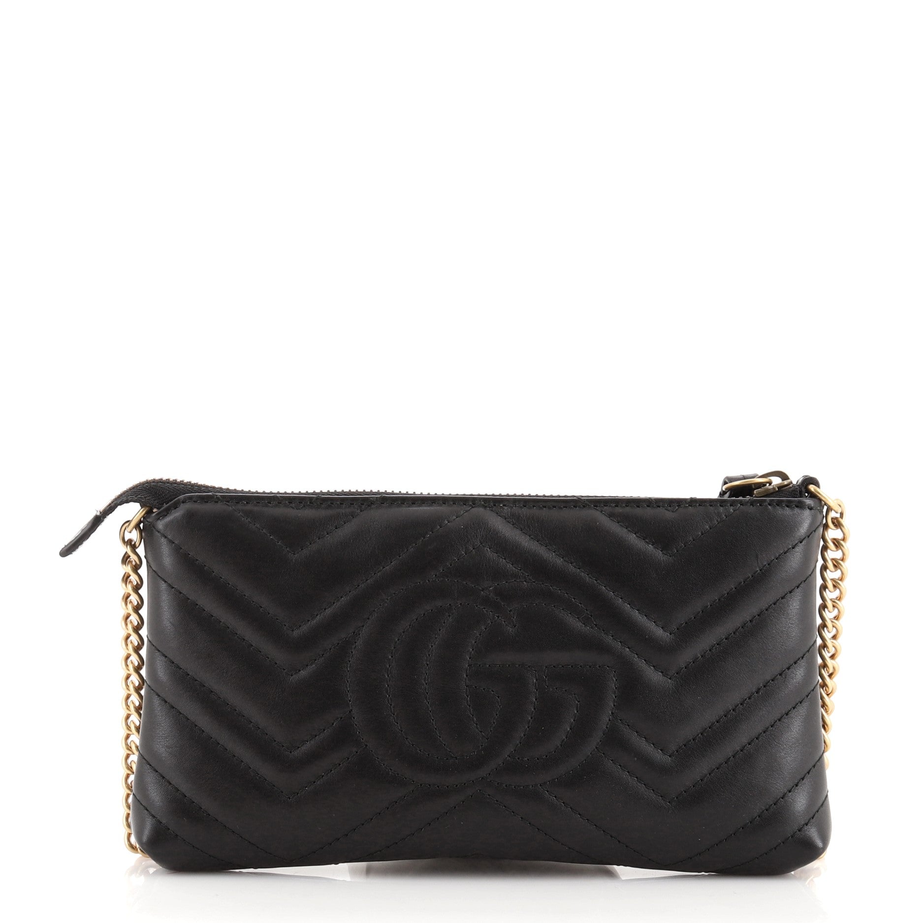 GG Marmont Chain Shoulder Bag Matelasse Leather Mini