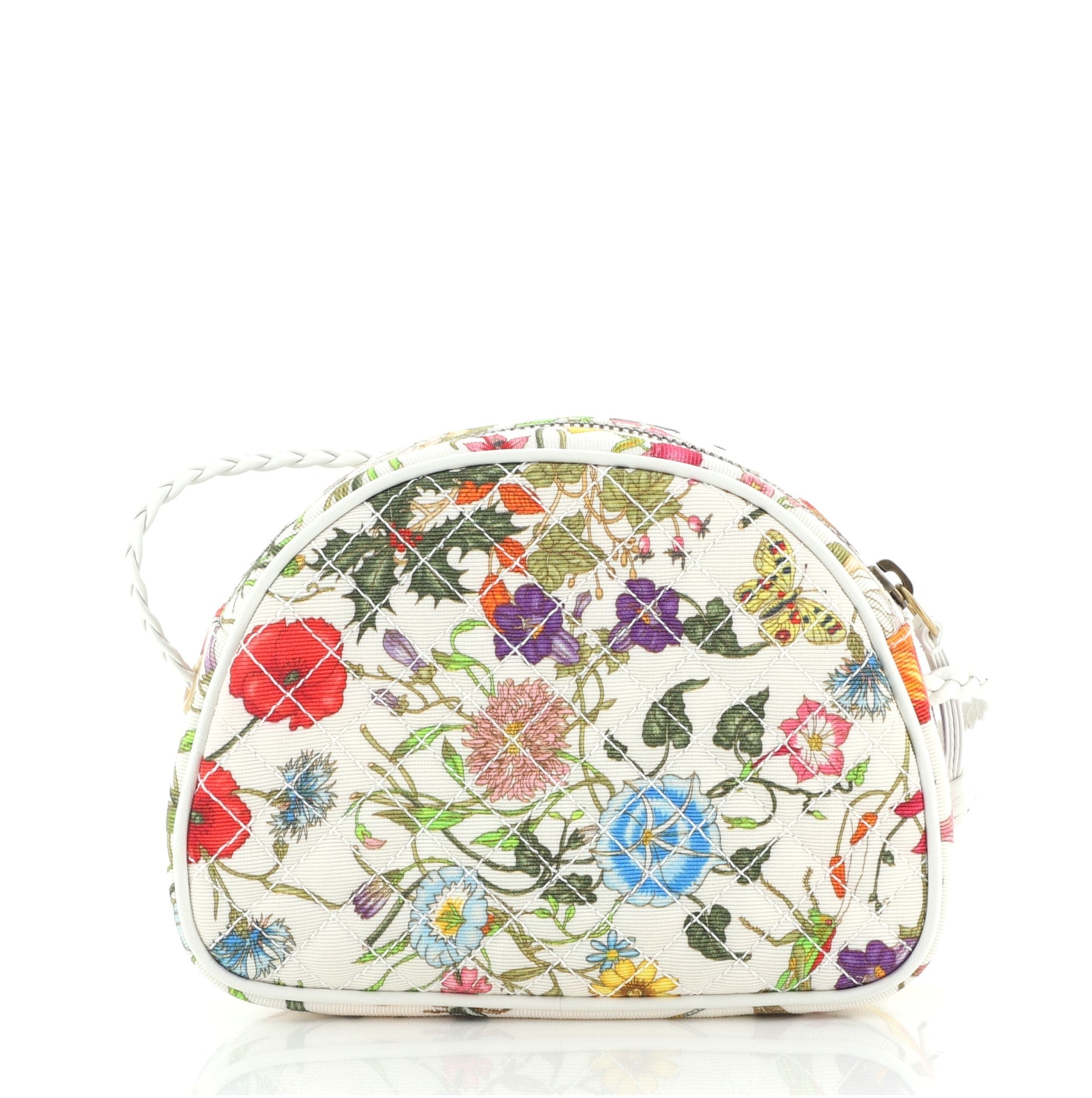 Trapuntata Camera Shoulder Bag Quilted Flora Canvas	 Mini