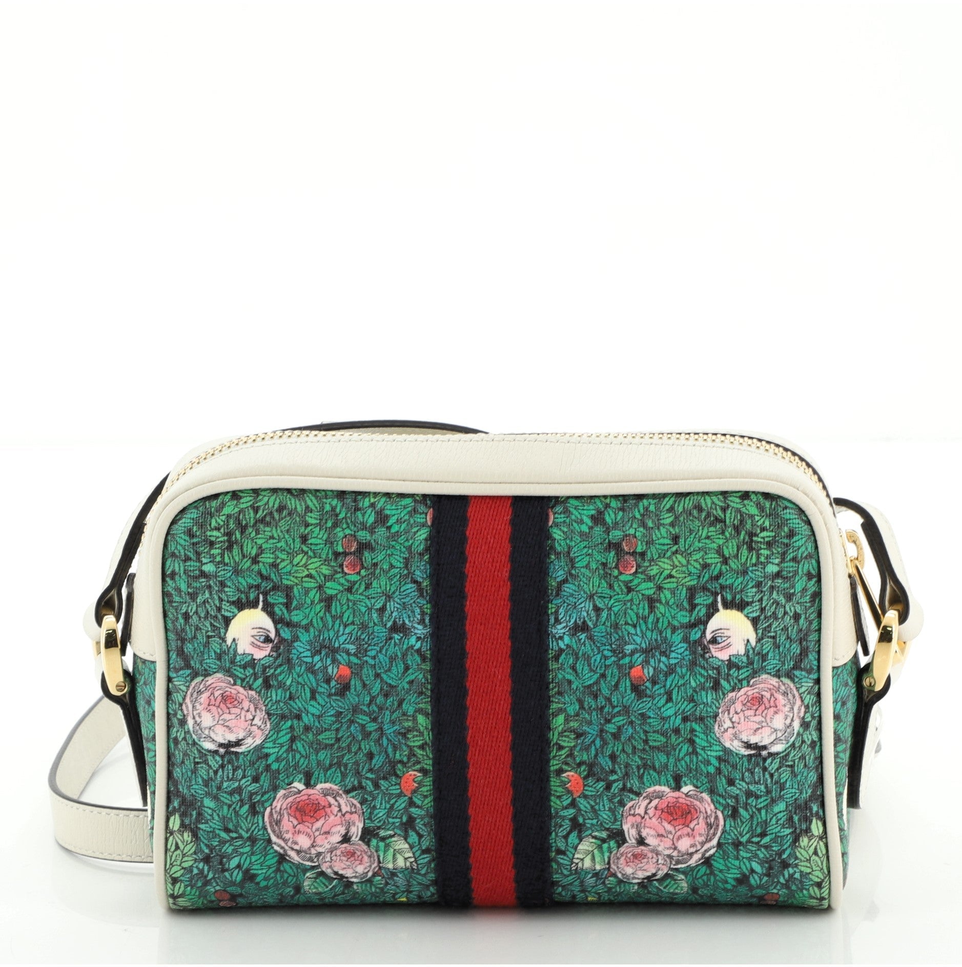 Ophidia Shoulder Bag Limited Edition Printed Coated Canvas Mini