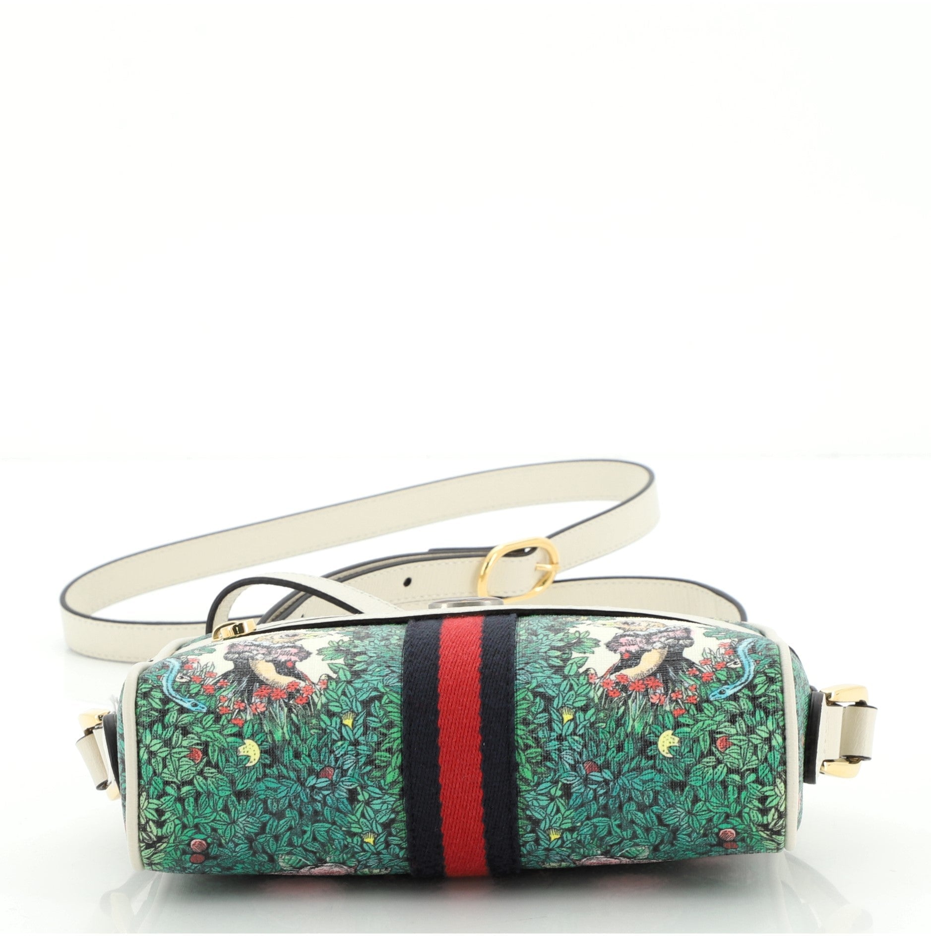 Ophidia Shoulder Bag Limited Edition Printed Coated Canvas Mini