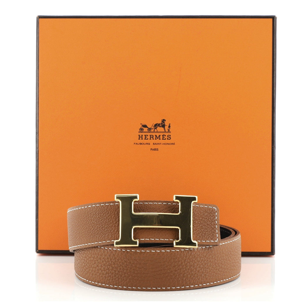 Constance Reversible Belt Leather Medium 70