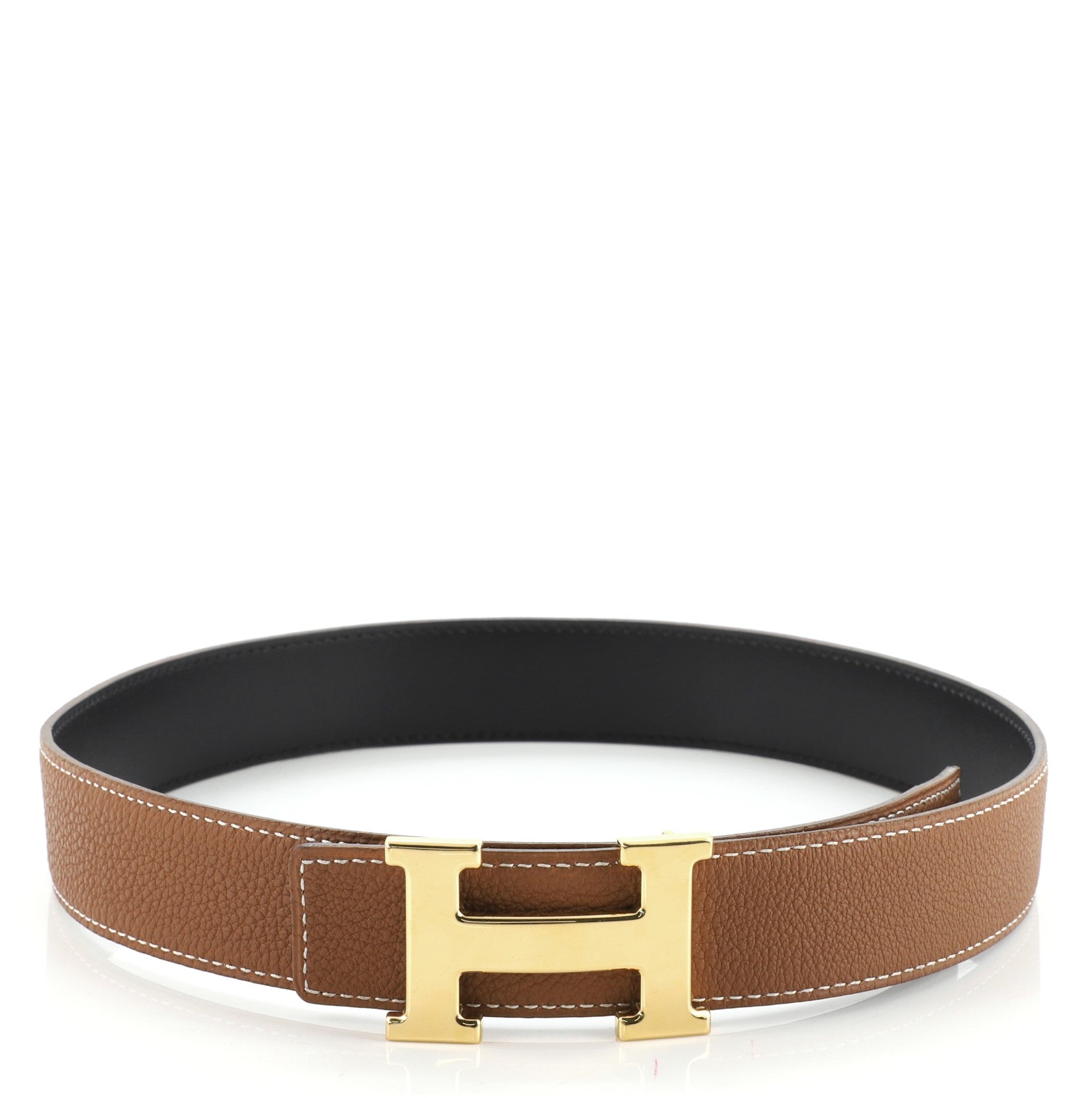 Constance Reversible Belt Leather Medium 70