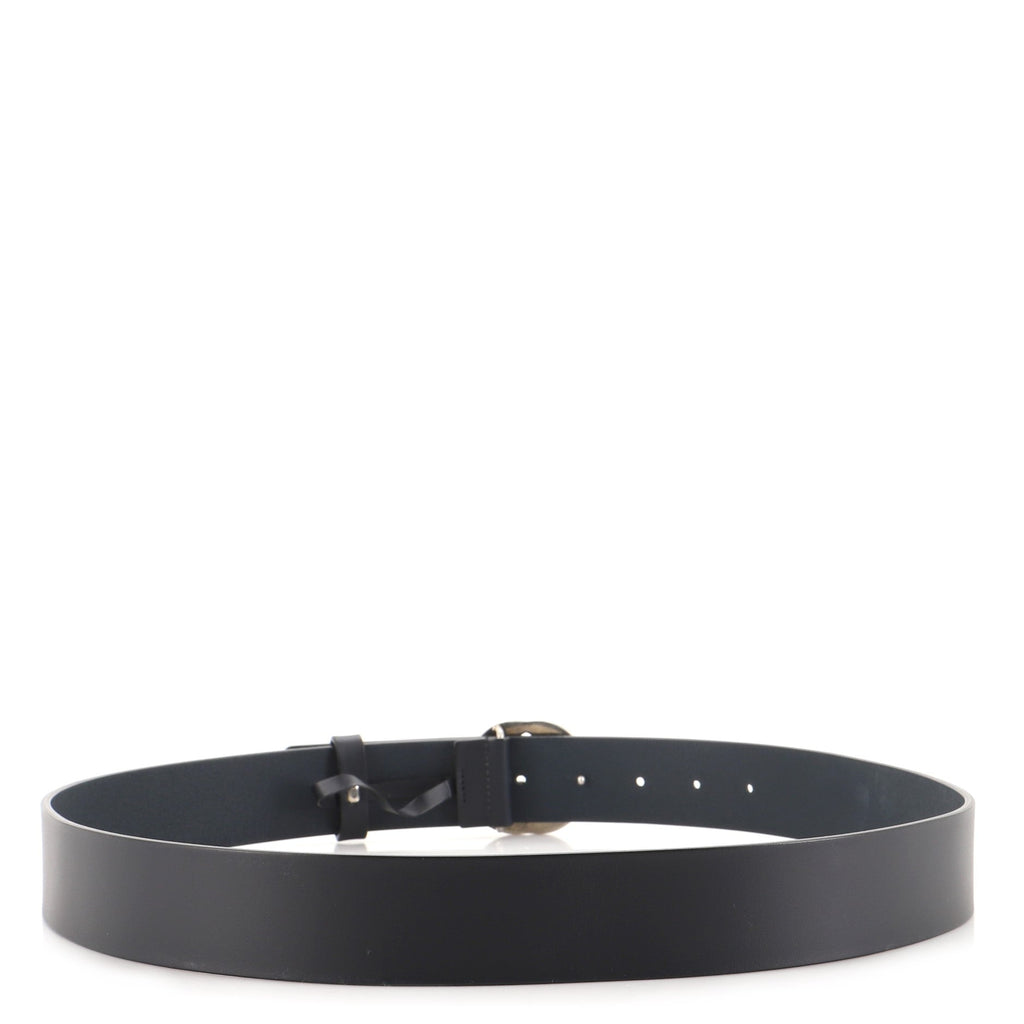 Interlocking G Belt Leather Wide 95