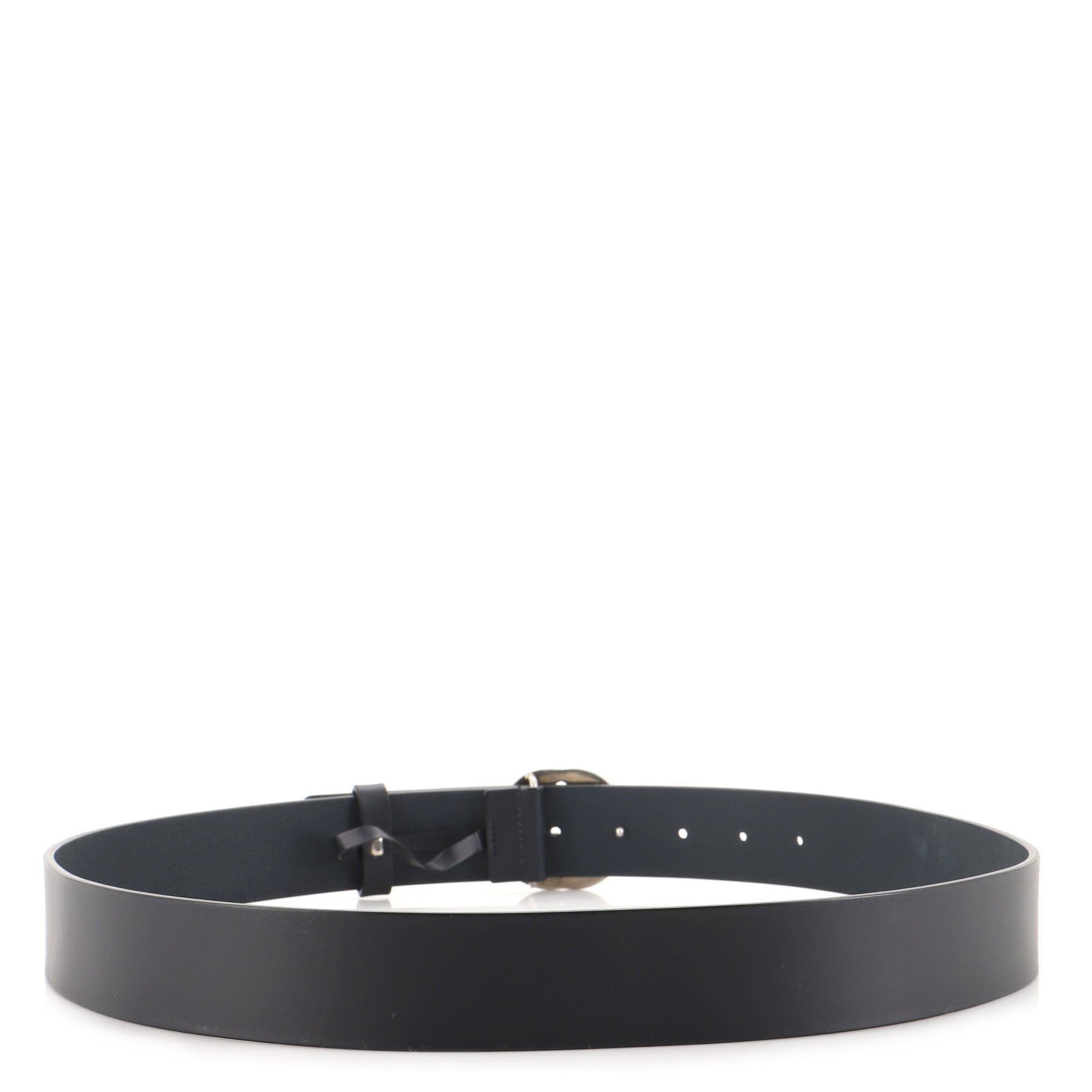 Interlocking G Belt Leather Wide 95
