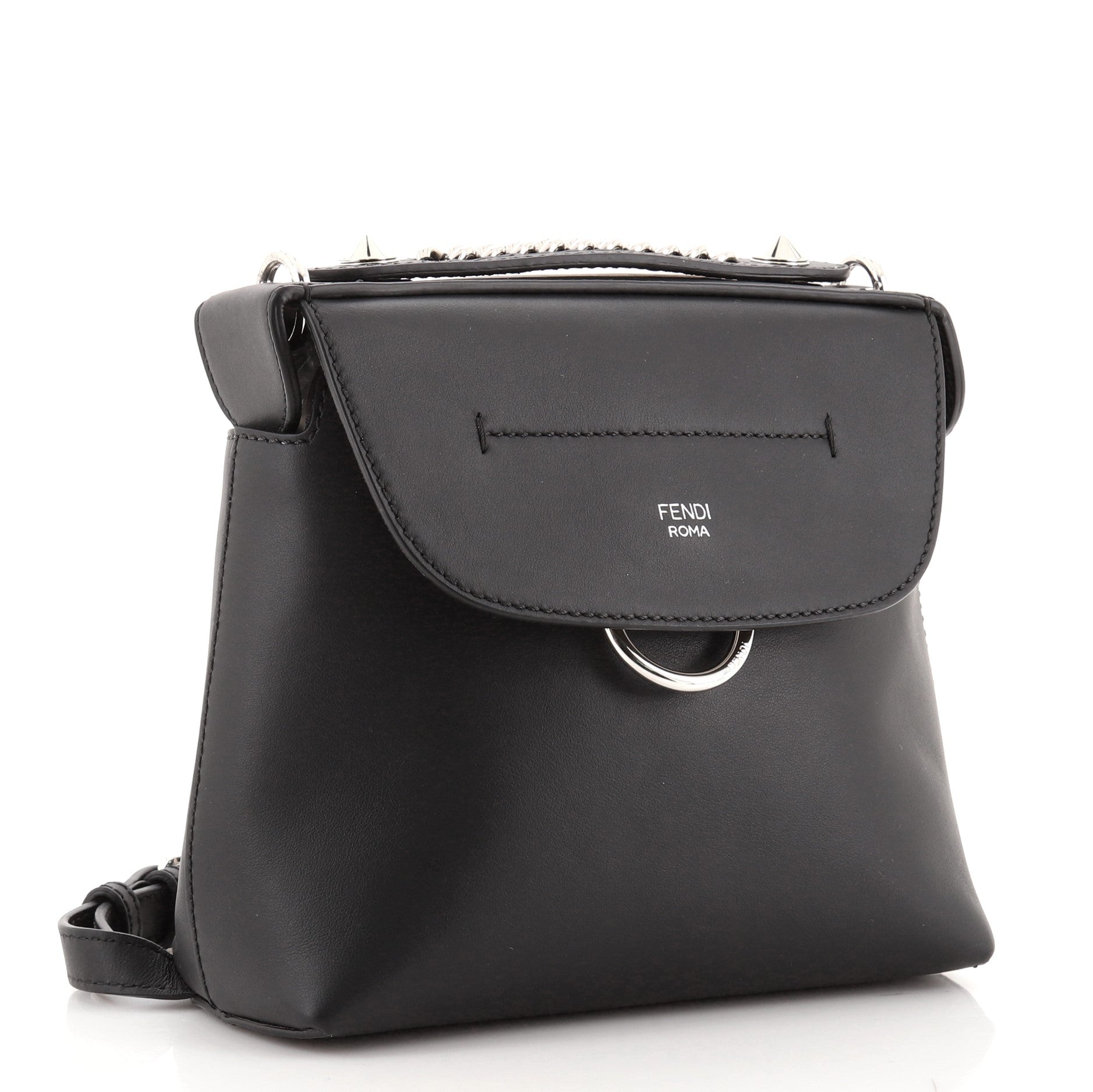 Back to School Backpack Leather Mini