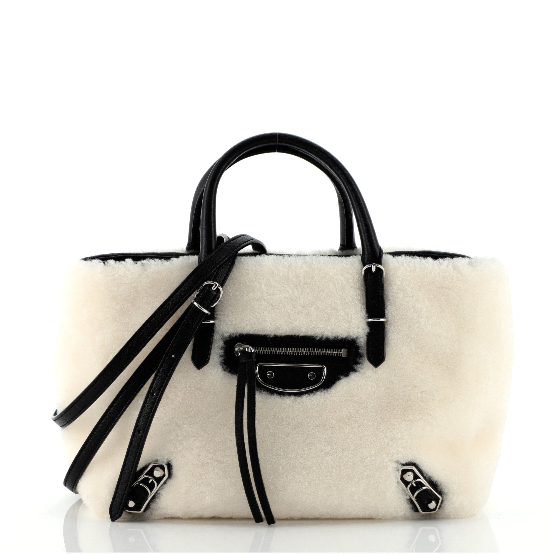 Papier A4 Classic Metallic Edge Bag Shearling Mini