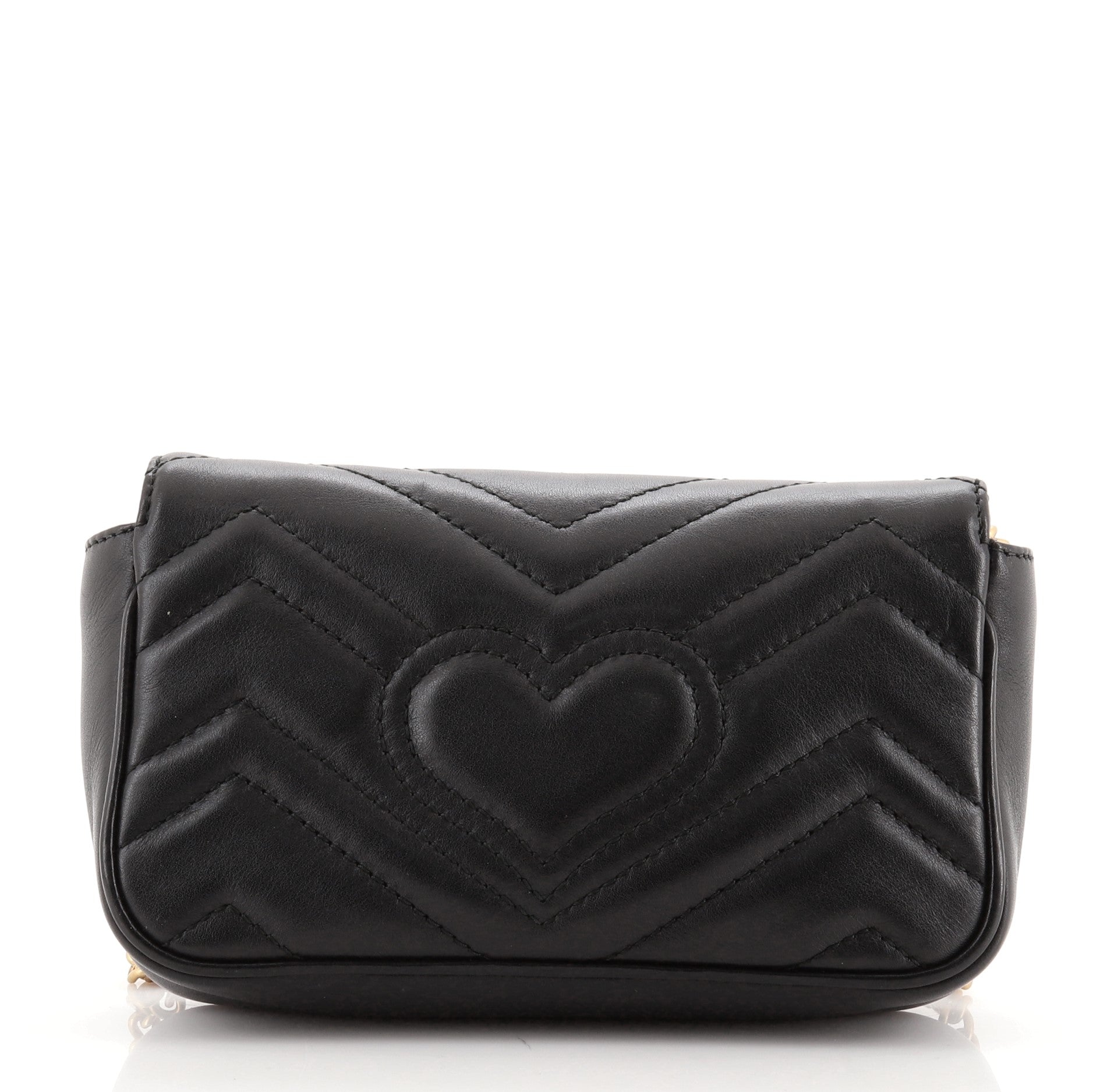 GG Marmont Flap Bag Matelasse Leather Super Mini