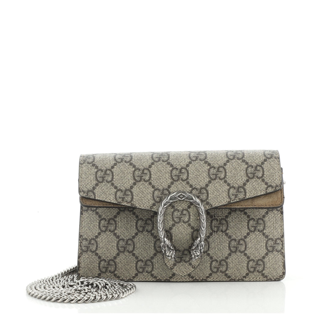 Dionysus Bag GG Coated Canvas Super Mini