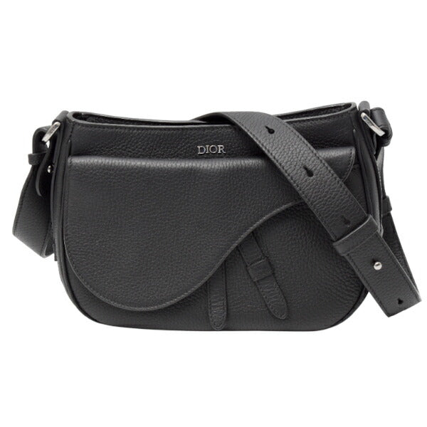 Dior Saddle Leather Shoulder Bag