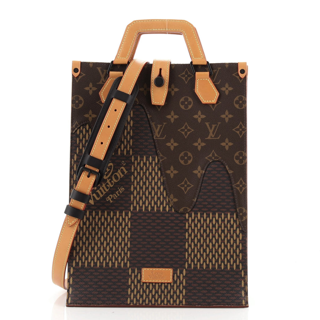 Nigo Tote Limited Edition Giant Damier and Monogram Canvas Mini