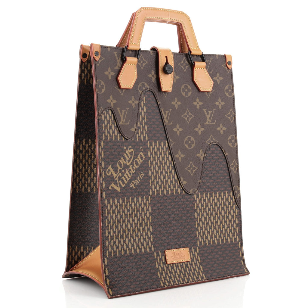 Nigo Tote Limited Edition Giant Damier and Monogram Canvas Mini