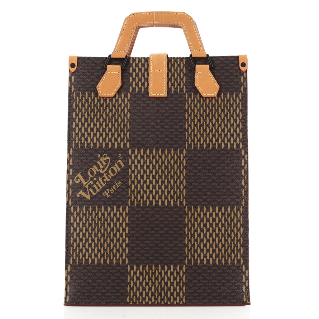 Nigo Tote Limited Edition Giant Damier and Monogram Canvas Mini