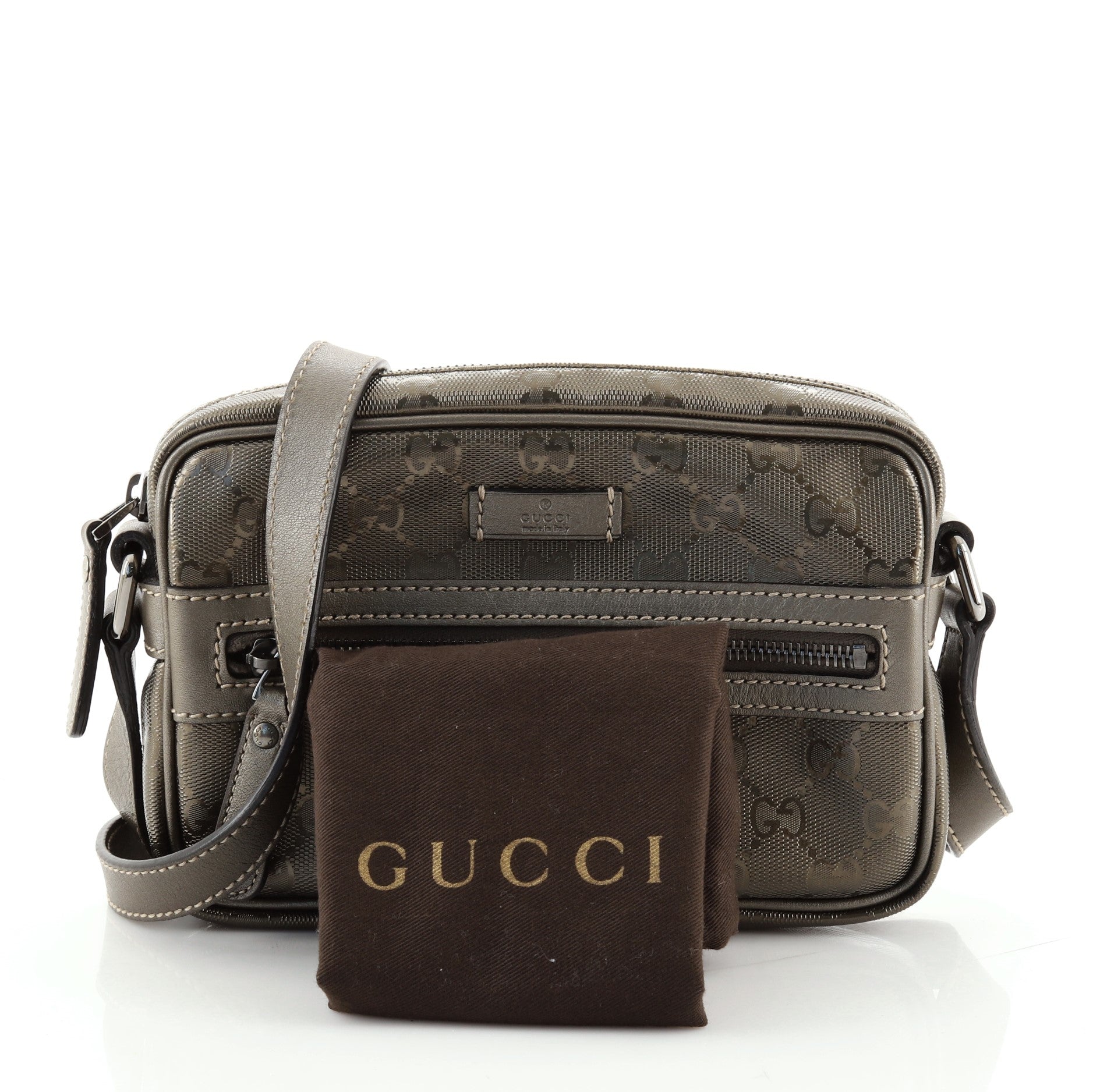 Zip Crossbody Bag GG Imprime Mini
