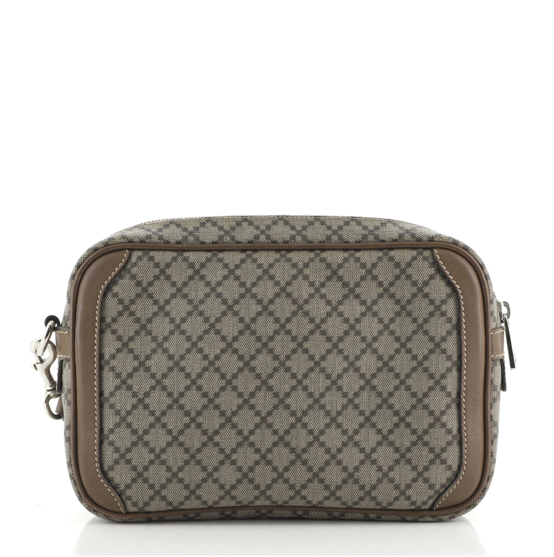 Wristlet Clutch Diamante Canvas