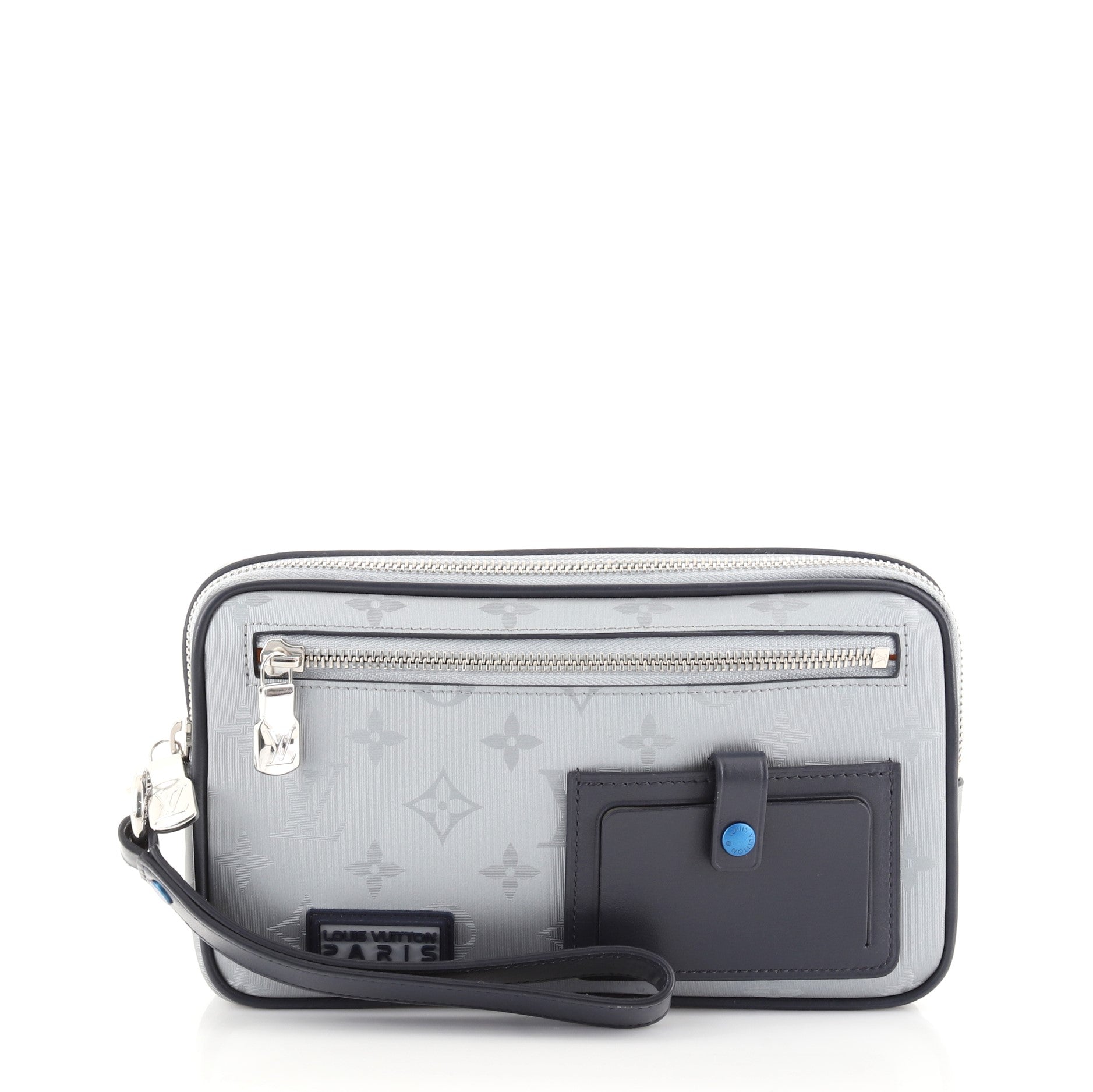 Alpha Clutch Limited Edition Monogram Satellite Canvas