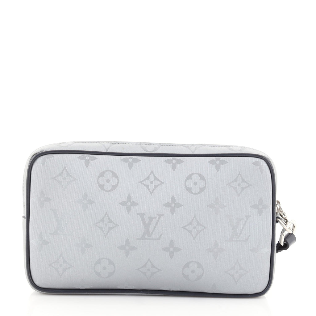 Alpha Clutch Limited Edition Monogram Satellite Canvas
