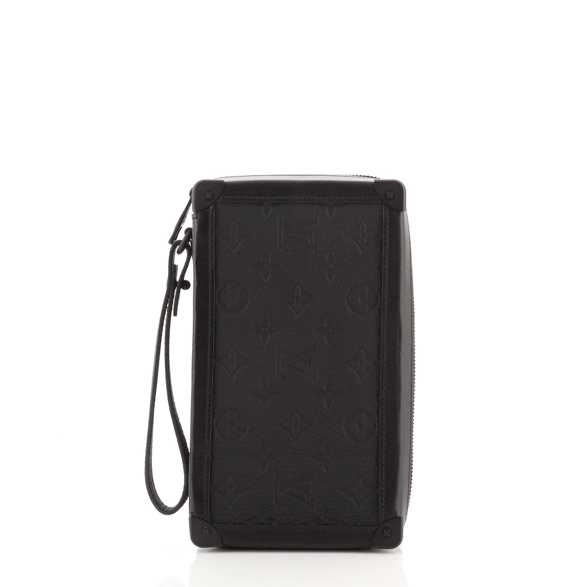 Soft Trunk Clutch Monogram Taurillon Leather