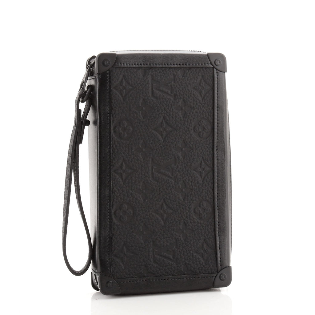 Soft Trunk Clutch Monogram Taurillon Leather
