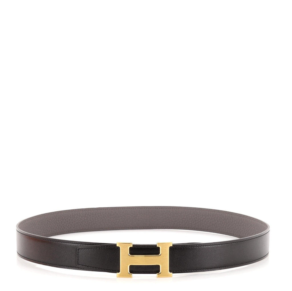 Constance Reversible Belt Leather Wide 90